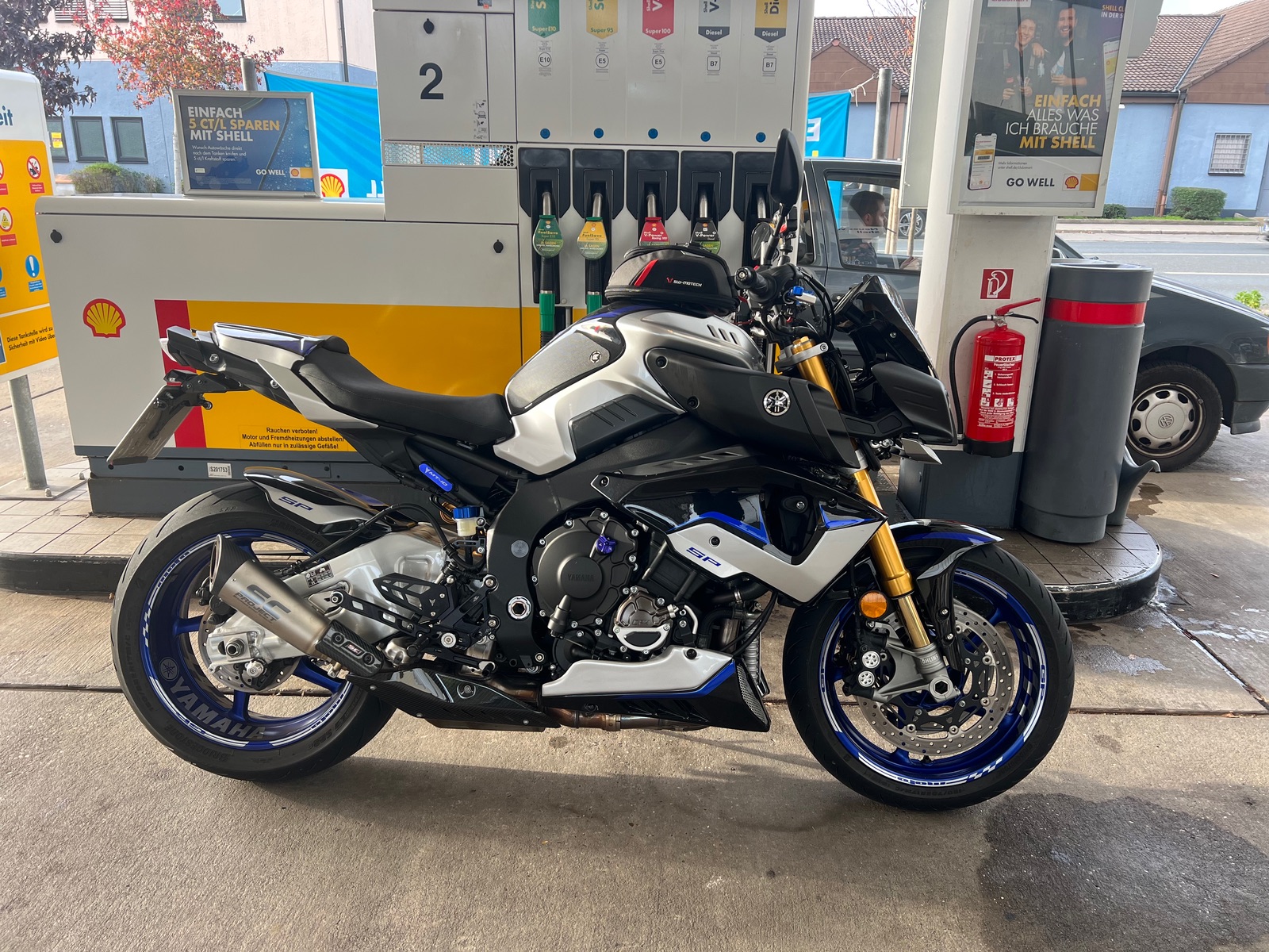 Area1 Specchietti Retrovisori CNC Per Yamaha MT-10 (2016+) E MT-10 SP (2017+) - Set 2 Pezzi